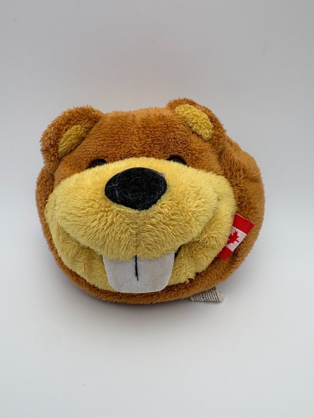Beaver Face Plush Coin Bag Purse Canadian Souvenir 3" (SKU: 873TO)